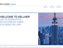 Tablet Screenshot of kellnerfunds.com